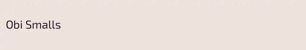 Obi Smalls